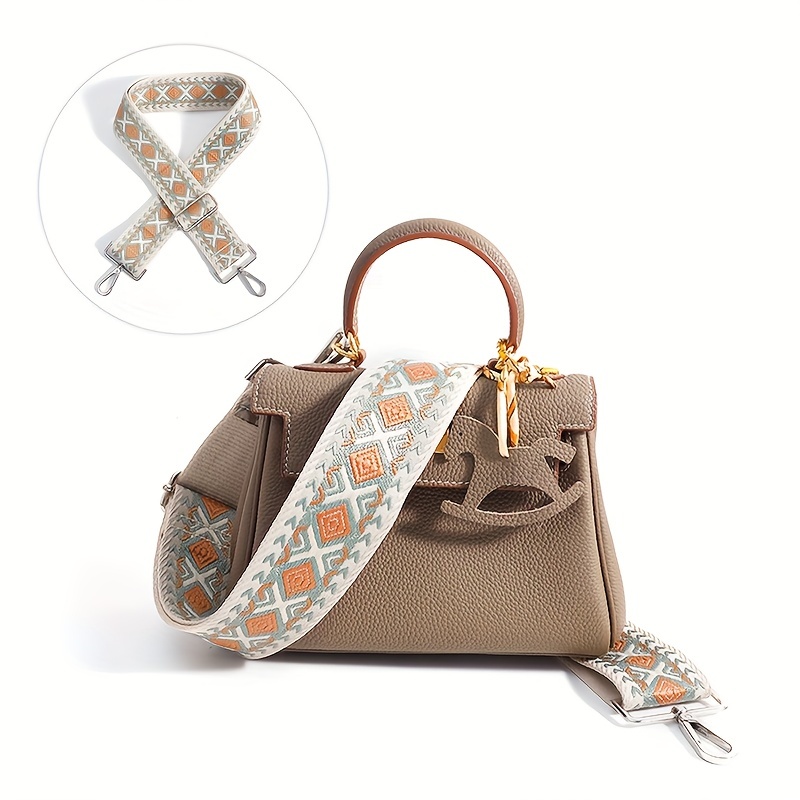 Hermes, Accessories, Hermes Leather Bag Strap With Gold Hardware
