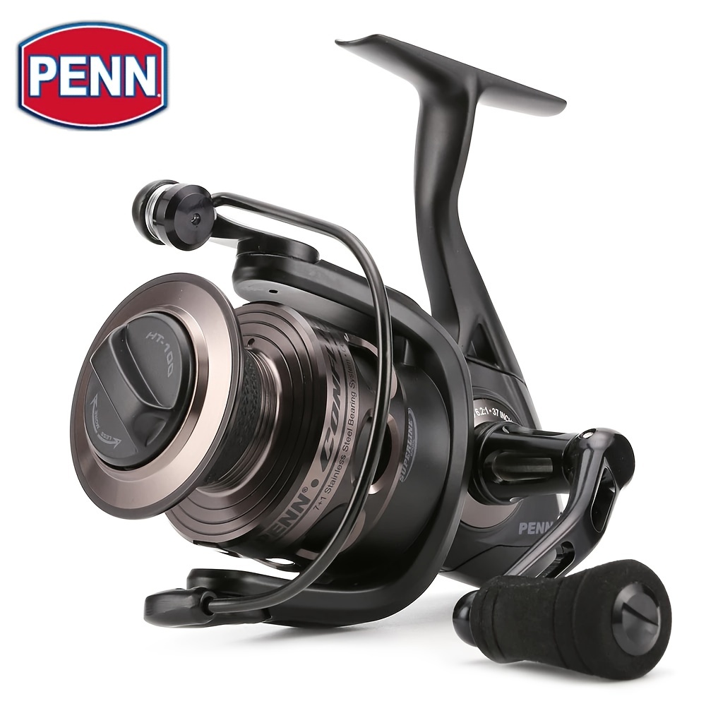 Penn Conflict Cft4000-8000 Series 7+1bb Aluminum Alloy Spinning Reel,  Universal Metal Long-range Fishing Reel - Temu France