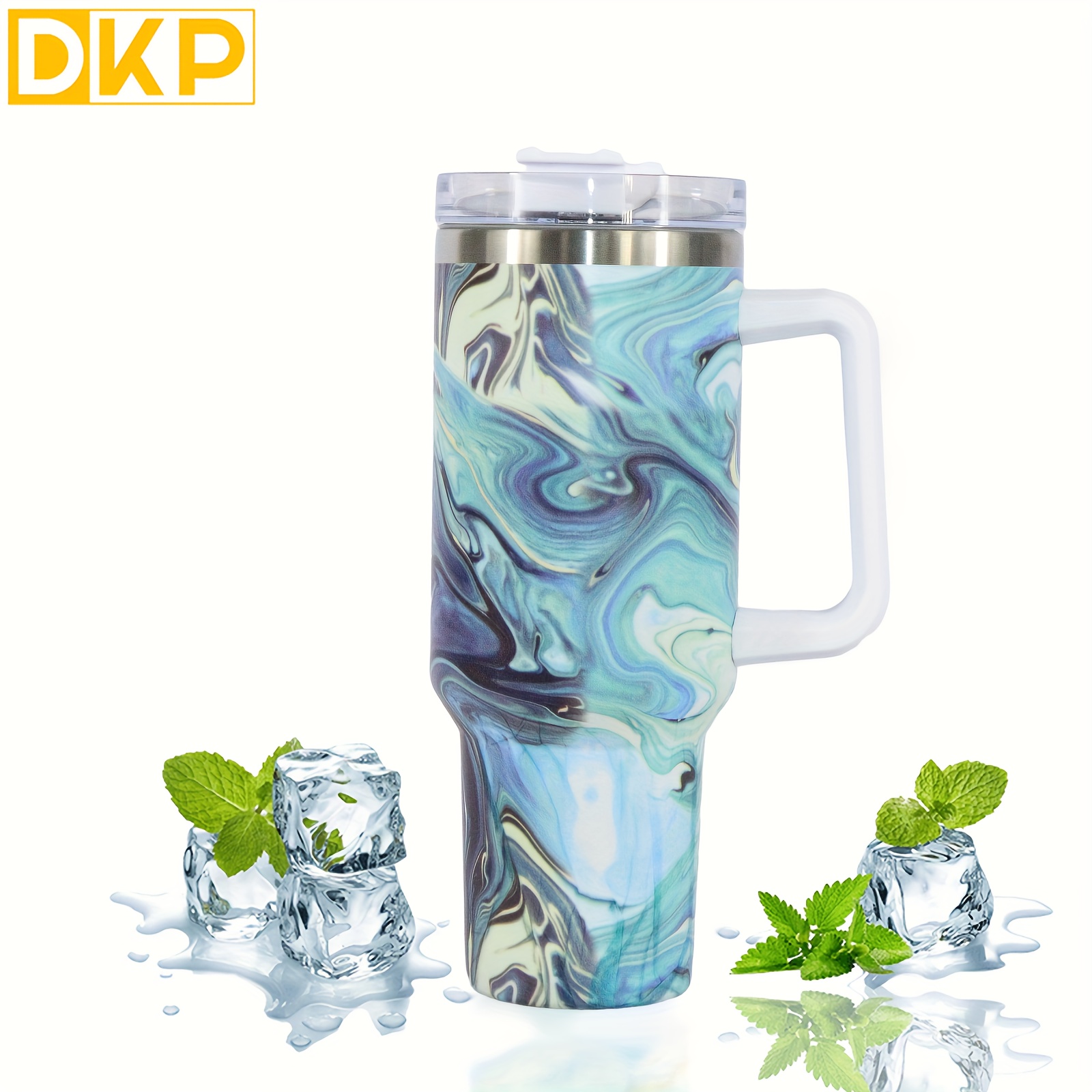 Dkp Botella Agua 30 Oz, Vaso Liviano Acero Inoxidable Tapa Pajita, Botella  Agua Aislada Portátil Automóvil, Hogar, Oficina Viajes, Regalo Cumpleaños -  Deporte Aire Libre - Temu