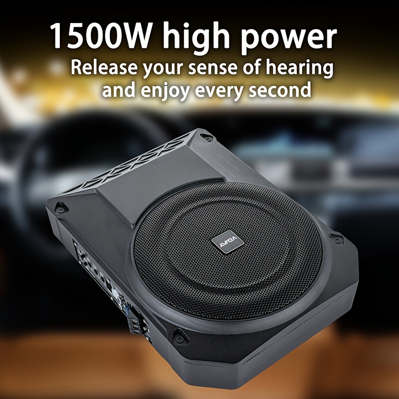 súper Impactante! Subwoofer Activo 10 Pulgadas 1500w Máxima - Temu