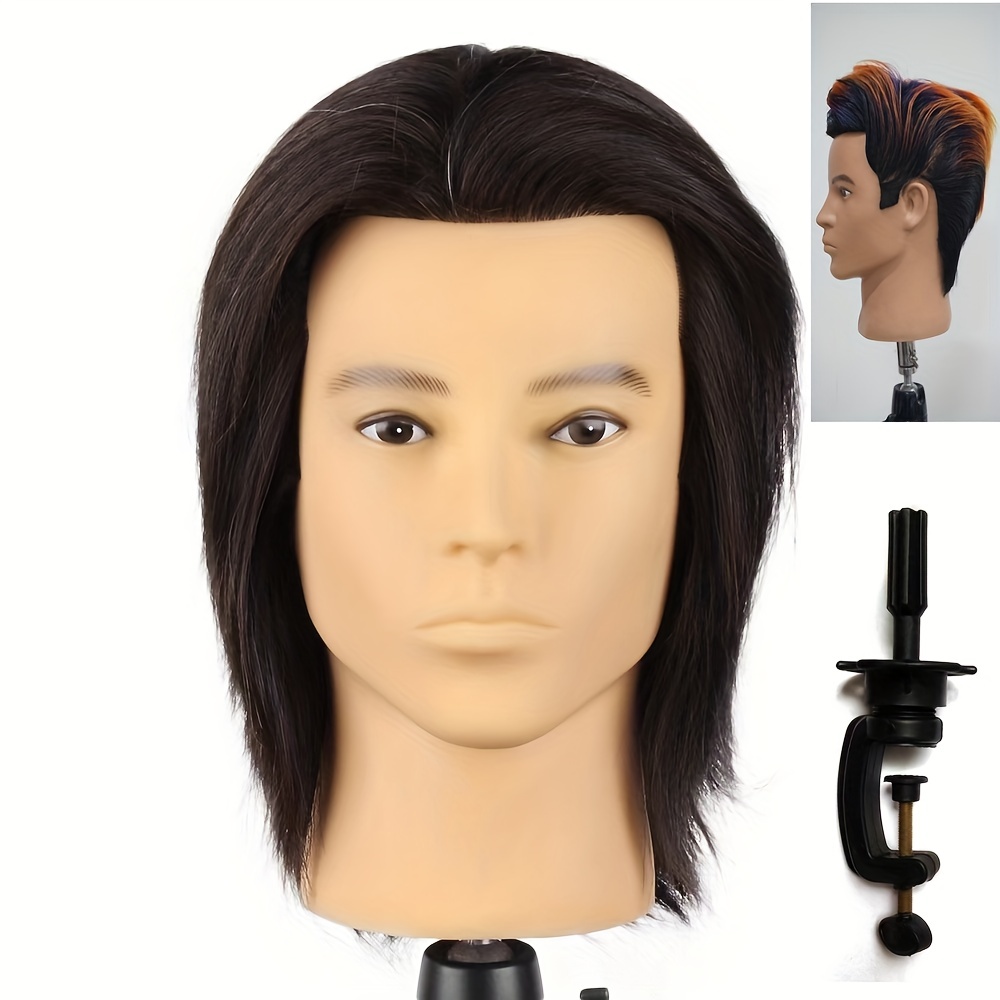 Mannequin Head With 100 % Human Hair Manikin Head 100 - Temu