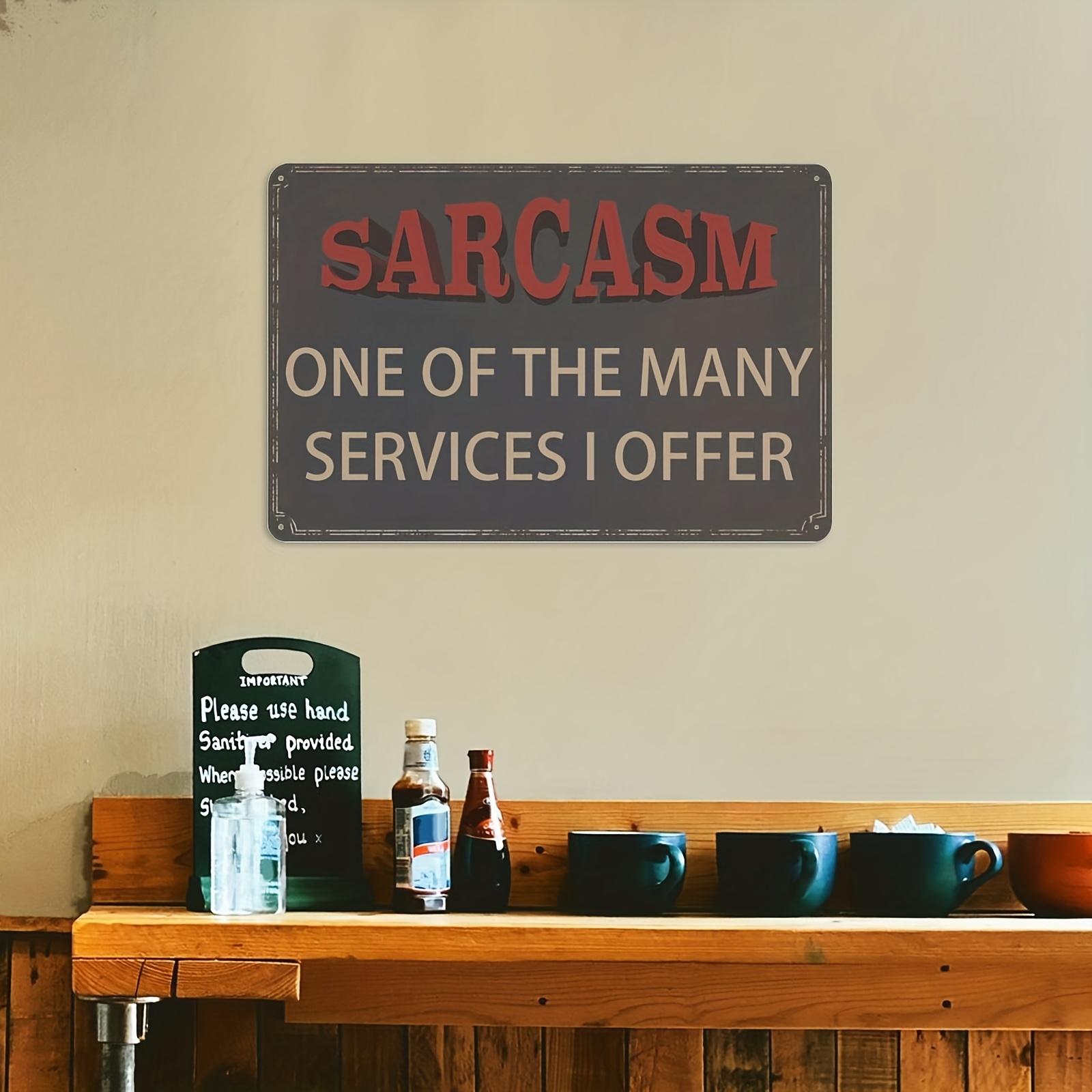 Funny Sarcastic Metal Signs For Garage Office Signs Man - Temu