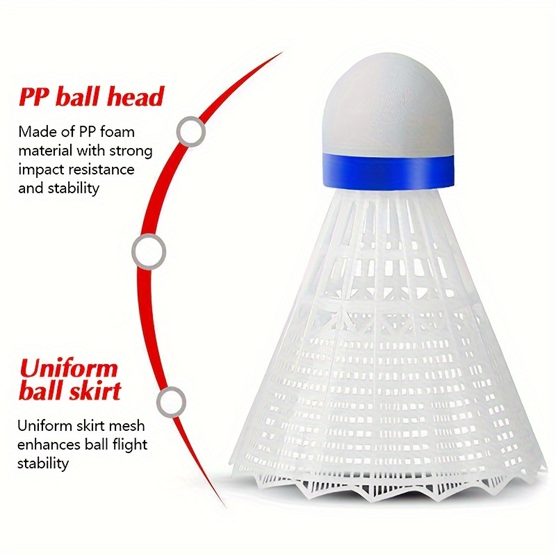 1pc Durable Badminton Shuttlecock Yellow