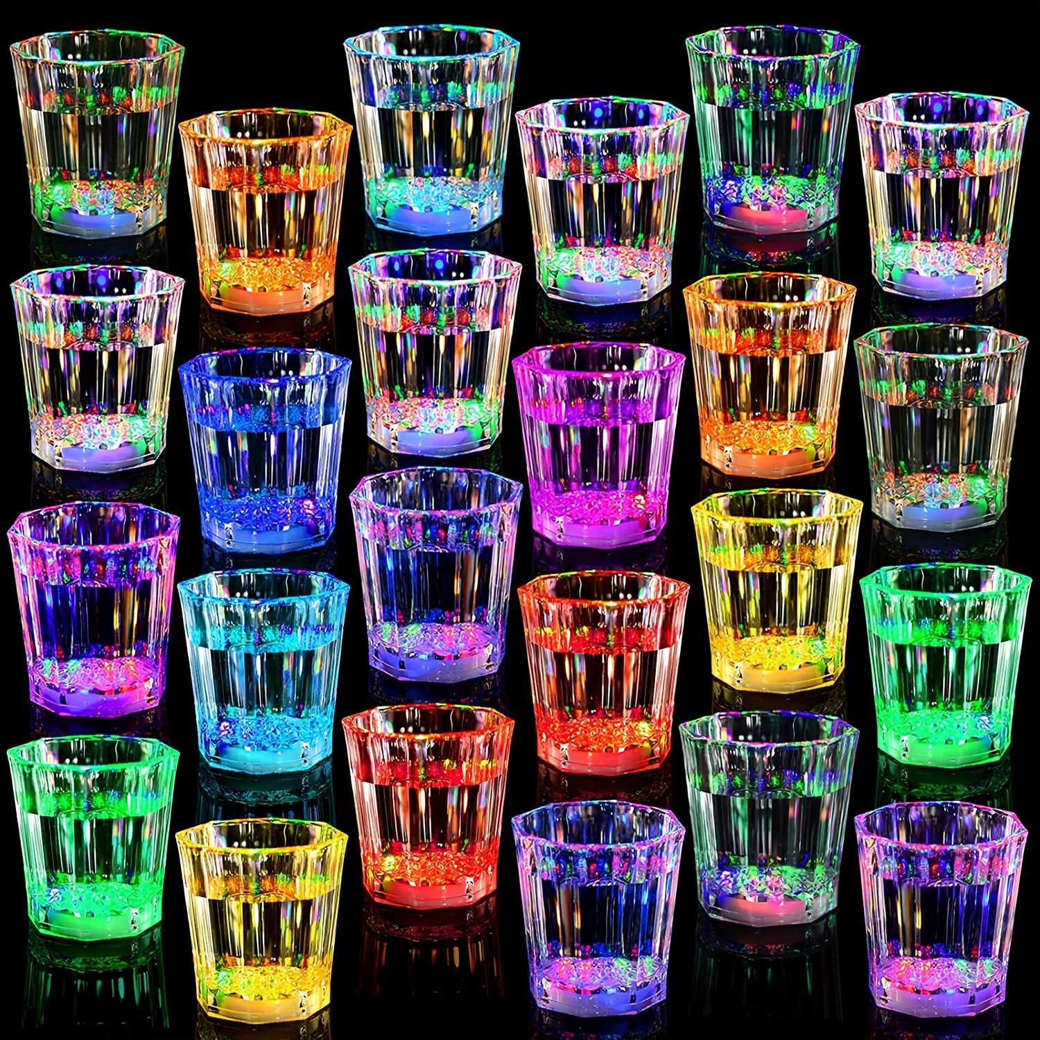 Illuminate Your Christmas with Our LED Light-Up Plastic Cups!