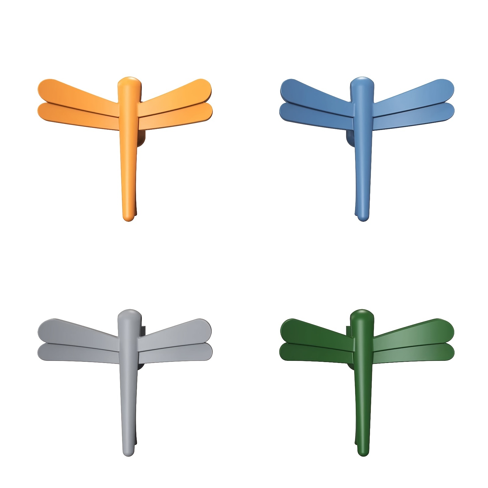 Small Plastic Adhesive Hooks (max) Cut Dragonfly - Temu Canada