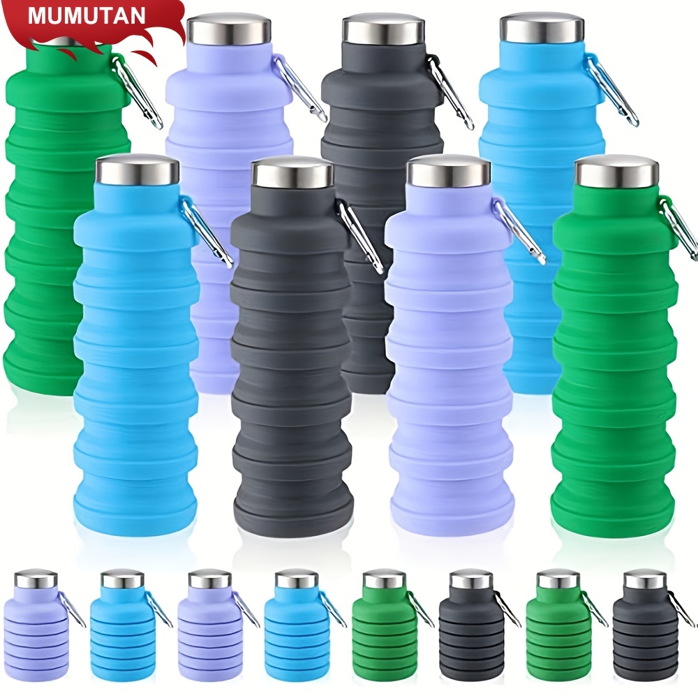 Portable Foldable Leakproof Water Bottle For Outdoor - Temu