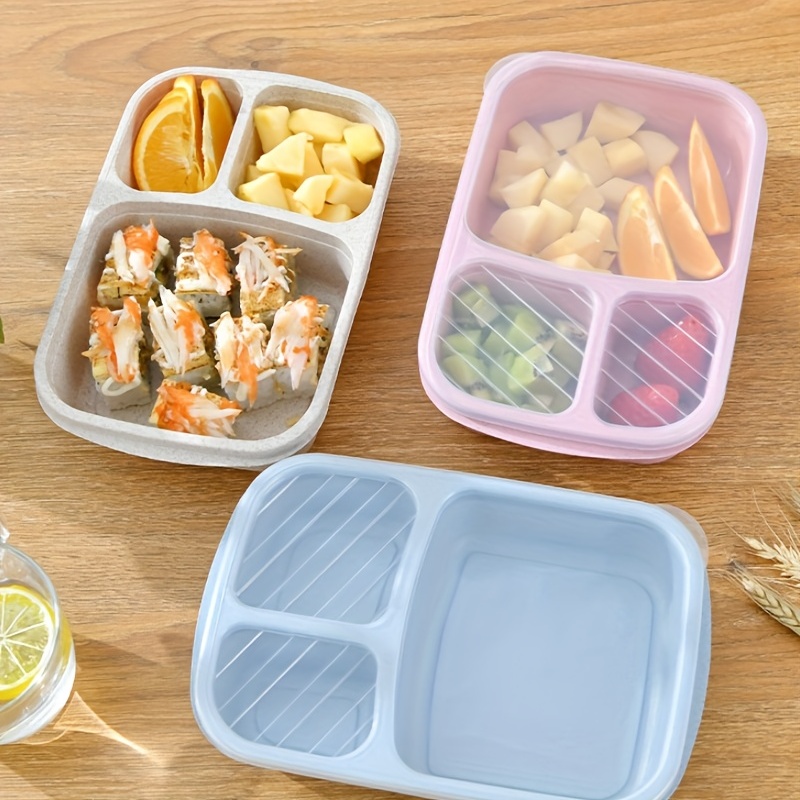 Rectangle Rice Shell Lunch Box, Hand Wash, Tableware Meal Box