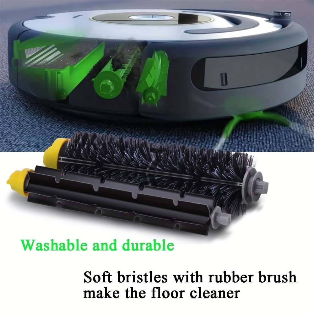Kit Ricambi Per Roomba 600 Series - 14 Pezzi Di Ricambio Per Aspirapolvere Robot IRobot Serie 600