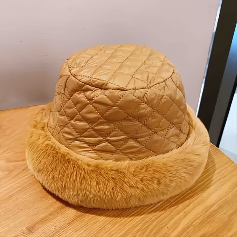 Louis Vuitton Faux Fur Bucket Hat