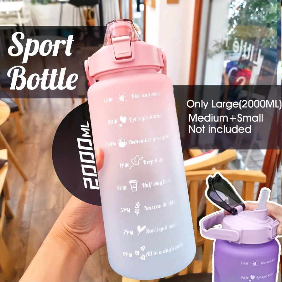 1pc 750lm Stay Hydrated Anywhere: Portable Leakproof Water Bottle