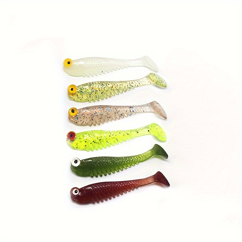 Glow in dark Lures Simulated Small Fish Soft Bionic Lures T - Temu