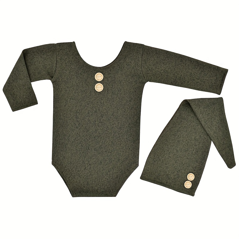Newborn Photography Props Bodysuit Set
