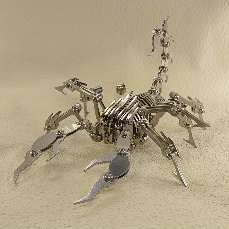 3D metal puzzle - stainless steel puzzle - SCORPIO