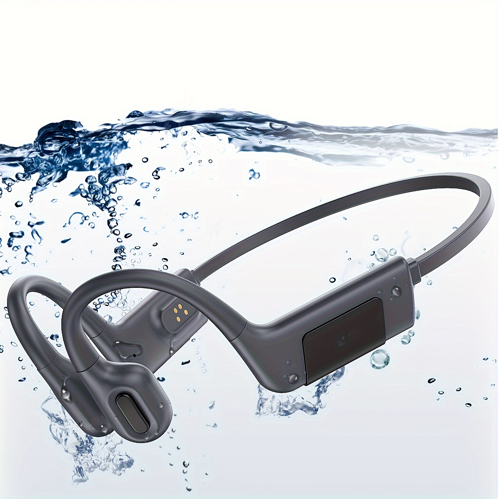 Auriculares de conducción ósea Natación Bluetooth Oído abierto Auriculares  deportivos inalámbricos Ipx5 Reproductor de mp3 a prueba de agua