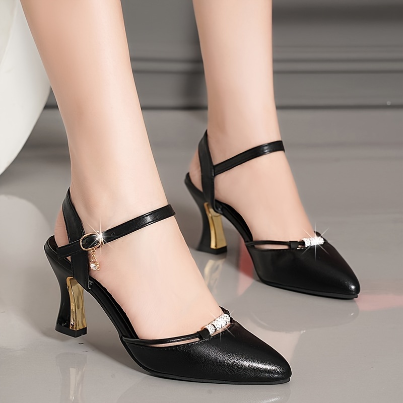 Sandalias de Tacón Alto para Mujer con Diseño Hueco, Zapatos de Mujer - Imagen 10