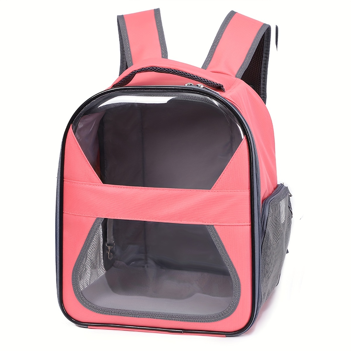 Mochila transparente best sale para mascotas