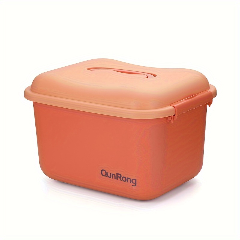 Orange Toy Storage Box Small