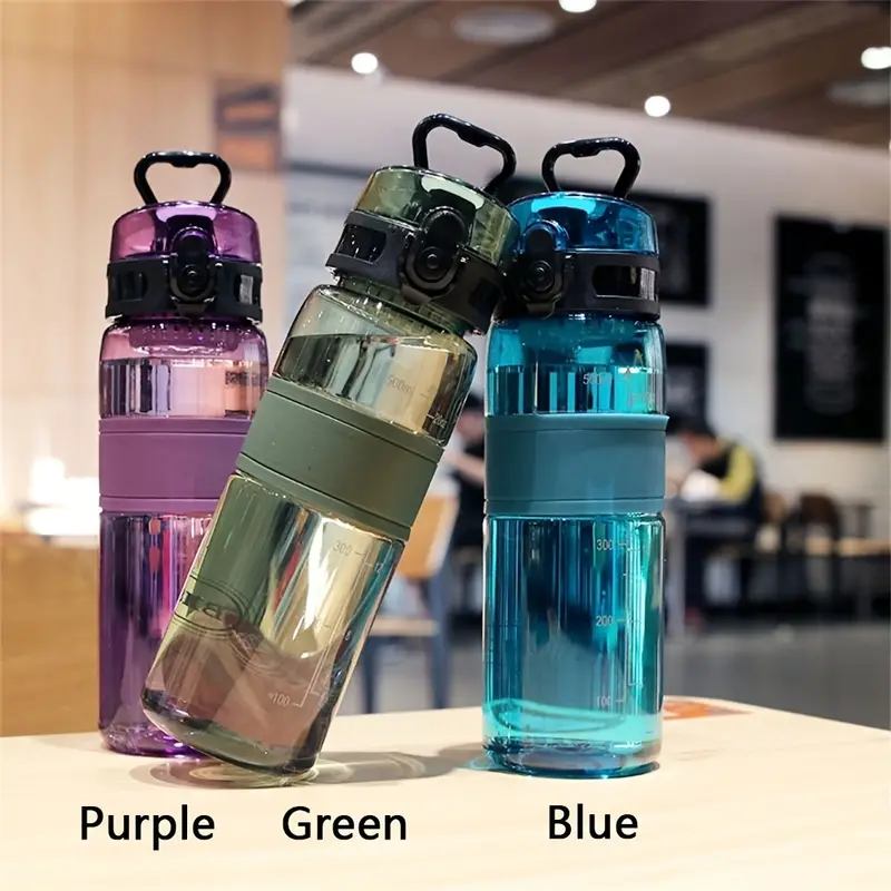 Water Bottle Multicolor Water Cup Portable Outdoor Travel - Temu
