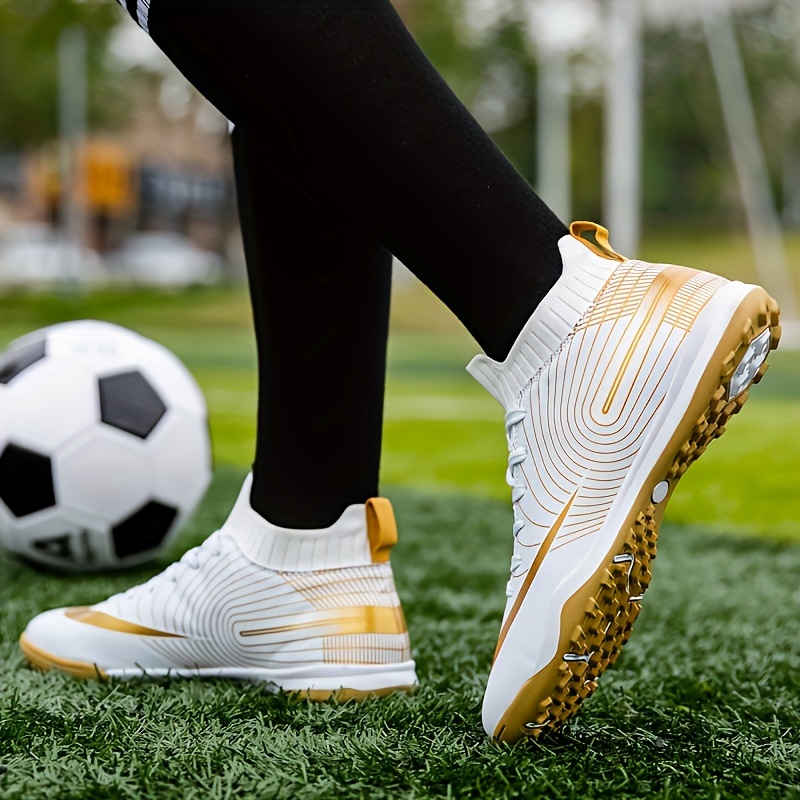 Boys Girls Outdoor Football Soccer Cleats