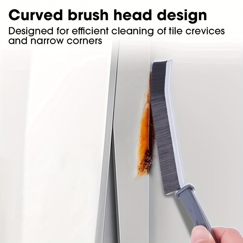 Gap Cleaning Brush for Tile Crevices and Narrow Corners for