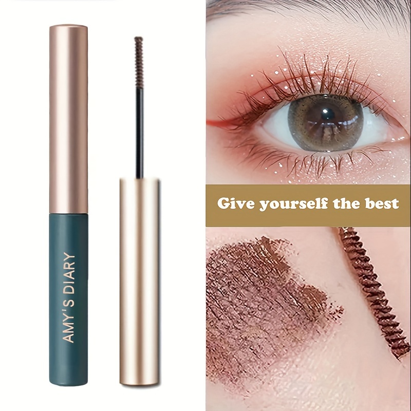 SUAKE Volumizing Mascara Slim Brush Long-lasting Waterproof, Sweat-proof,  Smudges Eyelashes And Volumizes Eyelashes Quickly