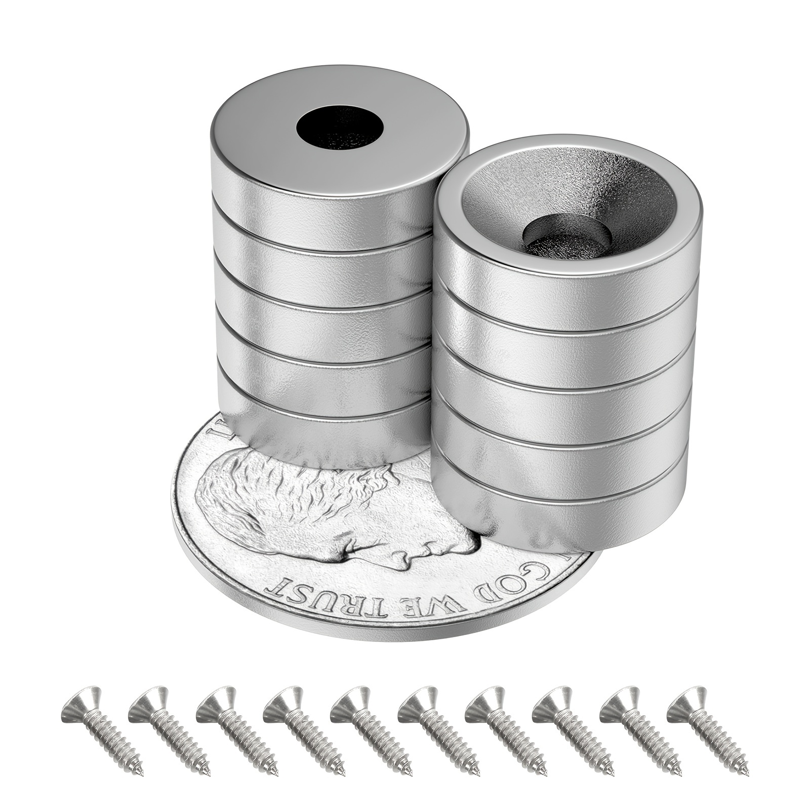 Strong Neodymium Magnets Round Disc Magnets For Crafts - Temu