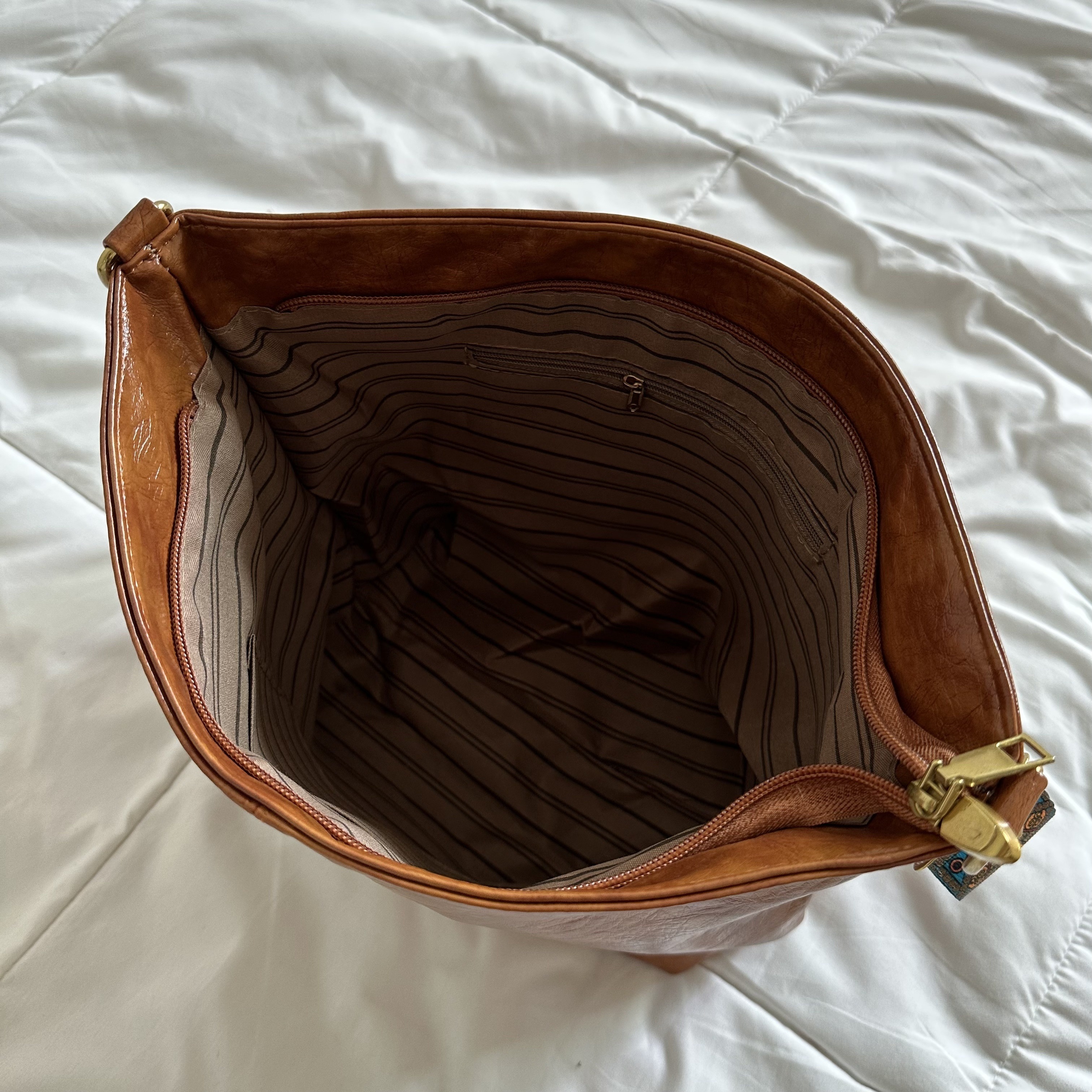 Women's Large Leather Crossbody Bag