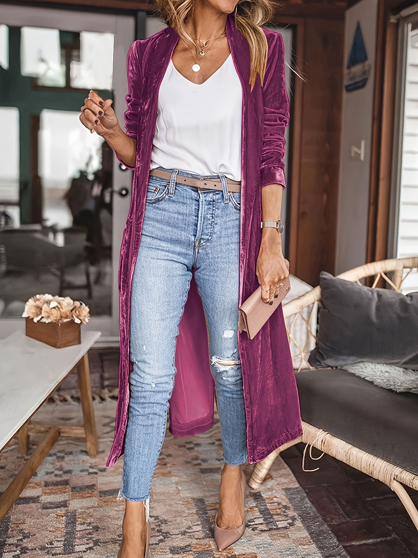 Plus size long sleeve cardigan best sale