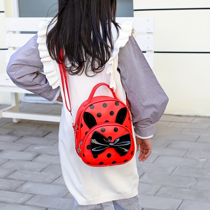 Children's Bowknot Backpack Shoulder Bag
