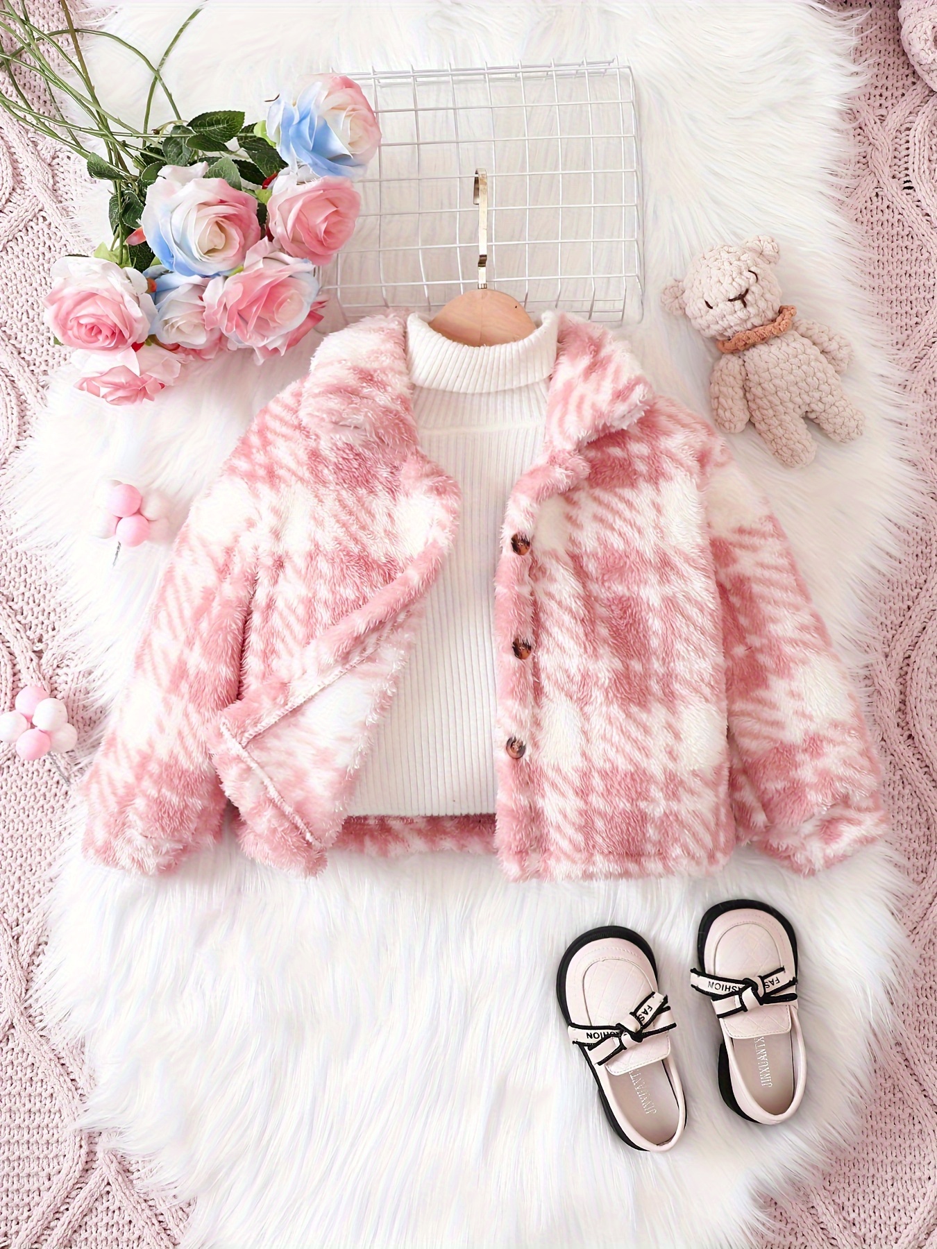 Baby gap faux fur on sale coat