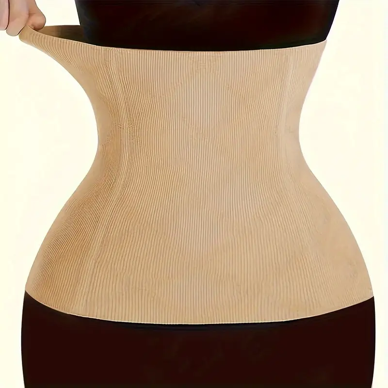 Solid Color Elastic Corset Belts Body Shaping Waist Trainer - Temu