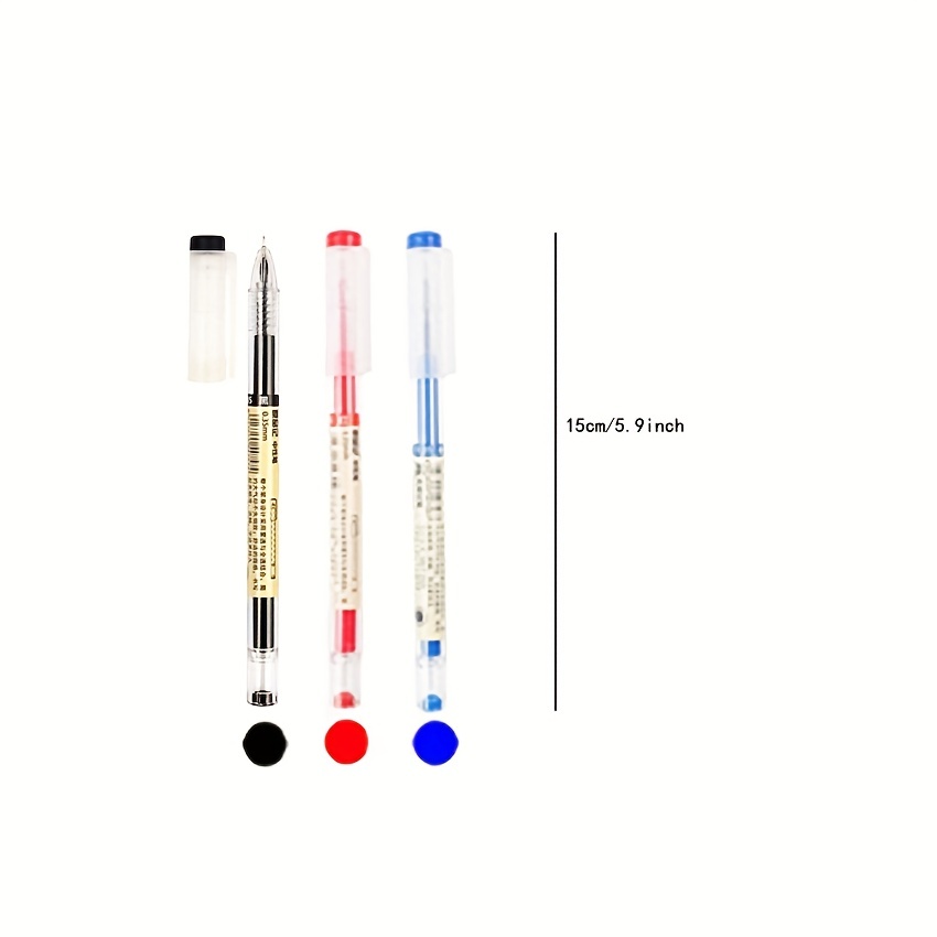 BEMLP gel ink pen extra fine point pens ballpoint pen liquid ink rollerball  pens 0.35mm premium quick drying pen for japanese offic