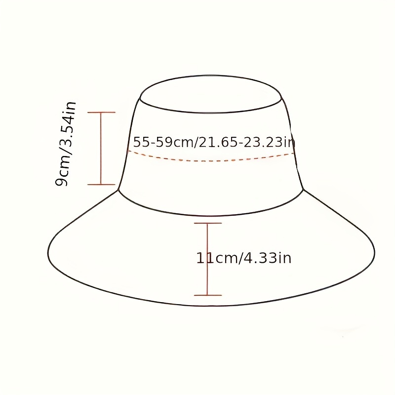 Wide Brim Sun Hat Solid UV Protection Bucket Hat Casual Travel Beach Hats