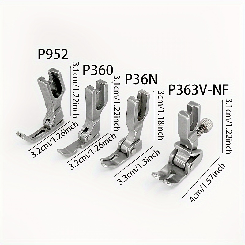 1/2pccs Industrial Sewing Machine Presser Foot P36ln/p36n - Temu