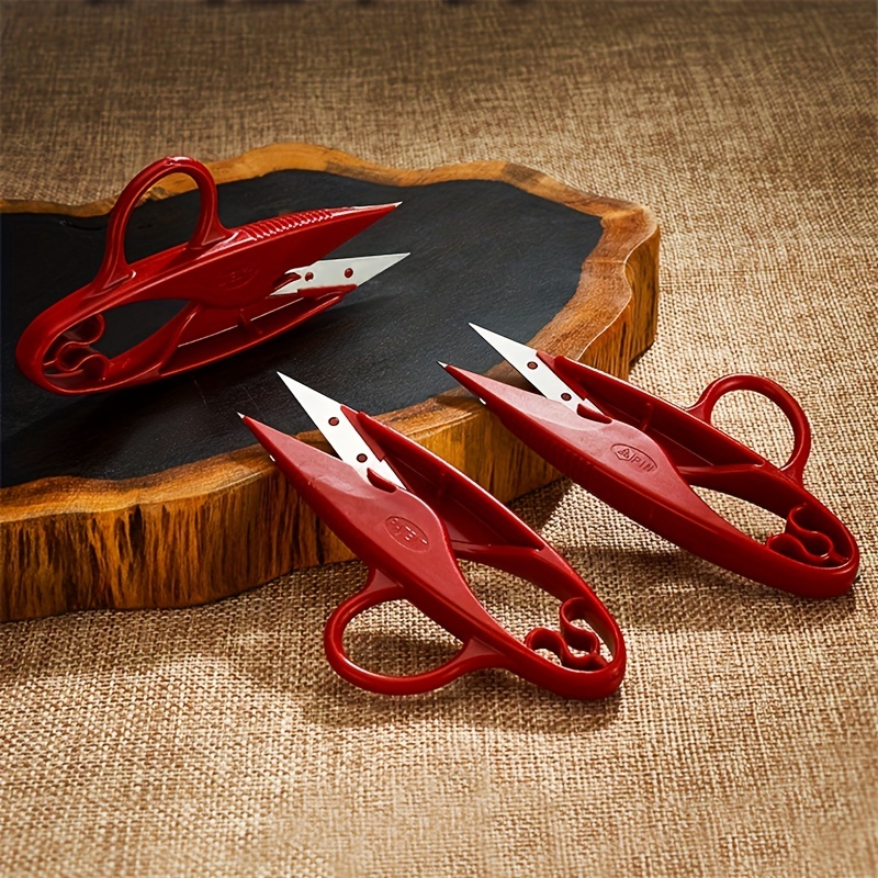 Straight Head Elbow Stainless Steel Mini Scissors Elbow Embroidery Thread  Cutting Hand Tool Student Hands Cutting Scissors