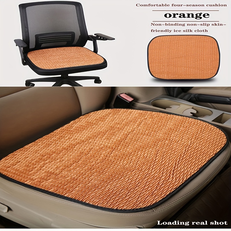 Automotive Seat Cushion Four Seasons Universal Seat Cushion Single Butt  Cushion Car Linen Back Seat - Temu