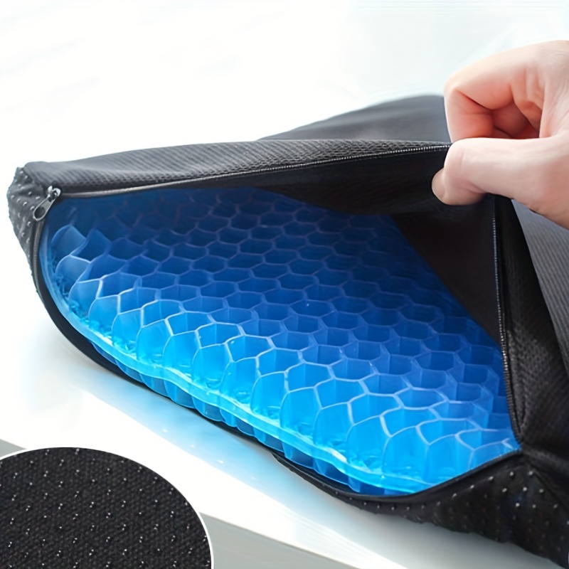 Multifunctional silicone egg cushion honeycomb gel car seat