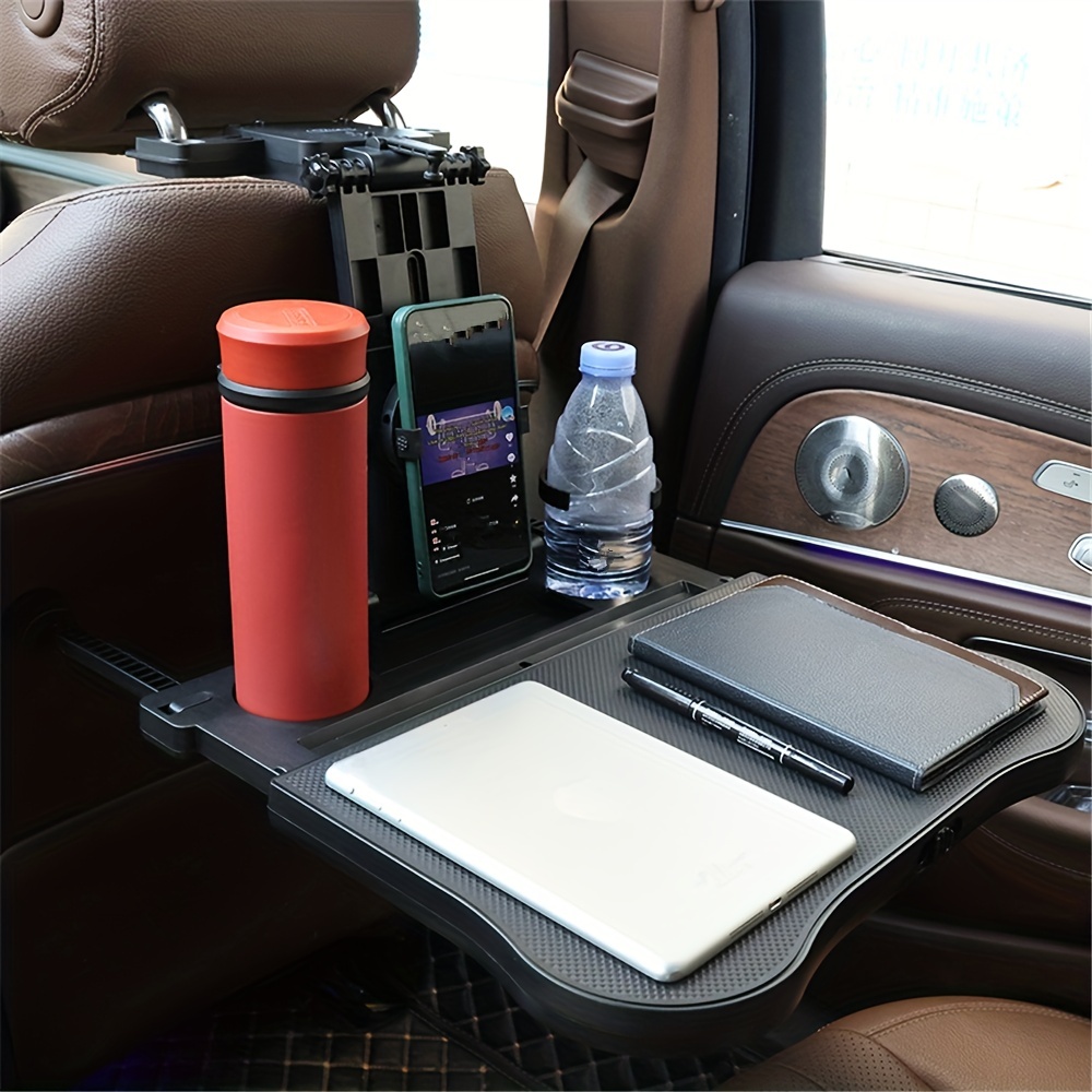 Car Travel Table Multifunctional Holder Height Adjustable Universal  Headrest Mount Seat Back Tray For Computer Phone Travel Office Kids Eating  Tray - Temu Germany