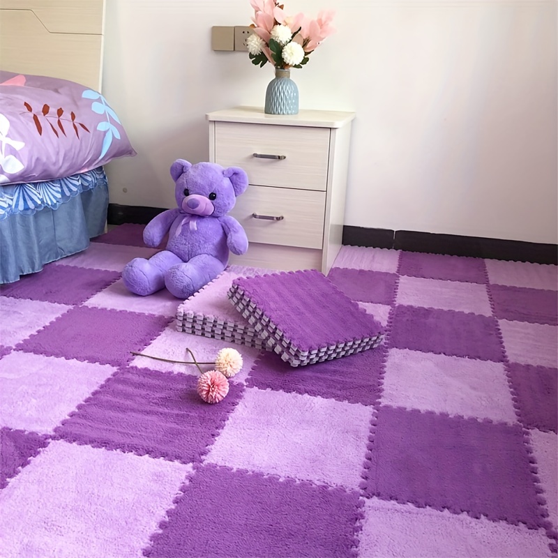Manta de gateo para bebé, alfombra de juego acolchada para recién nacido,  alfombrilla de algodón suave para gatear, alfombras de juego para niñas,  decoración de habitación de niños