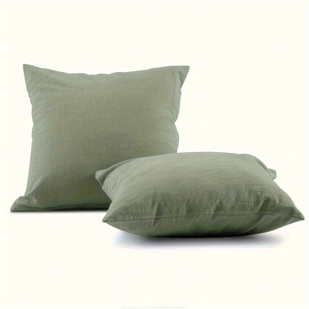 

2pcs 100% Microfiber Pillowcases, Bubble Green Pillowcase, Soft And Breathable Pillow Covers For Bedroom Guest Room