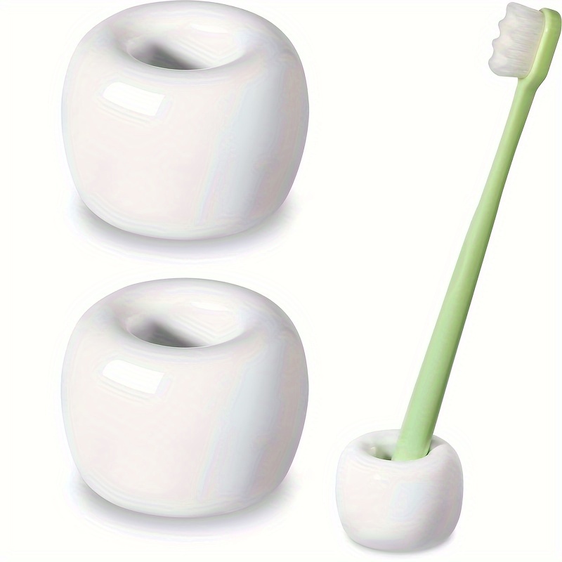 1pc Porta Spazzolino Da Denti Semplice, Base Porta Spazzolino Da Denti In  Ceramica, Supporto Organizzatore Semplice Per La Conservazione Dello  Spazzolino Da Denti, Accessori Per Il Bagno - Casa E Cucina 