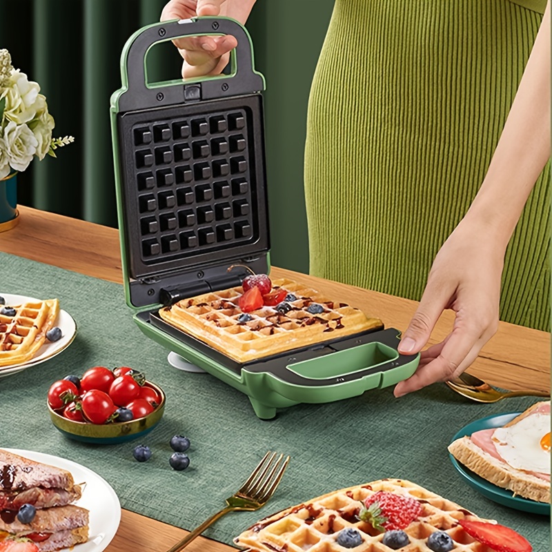 600W Electric Waffle Maker Timing Sandwich Maker Toaster Baking