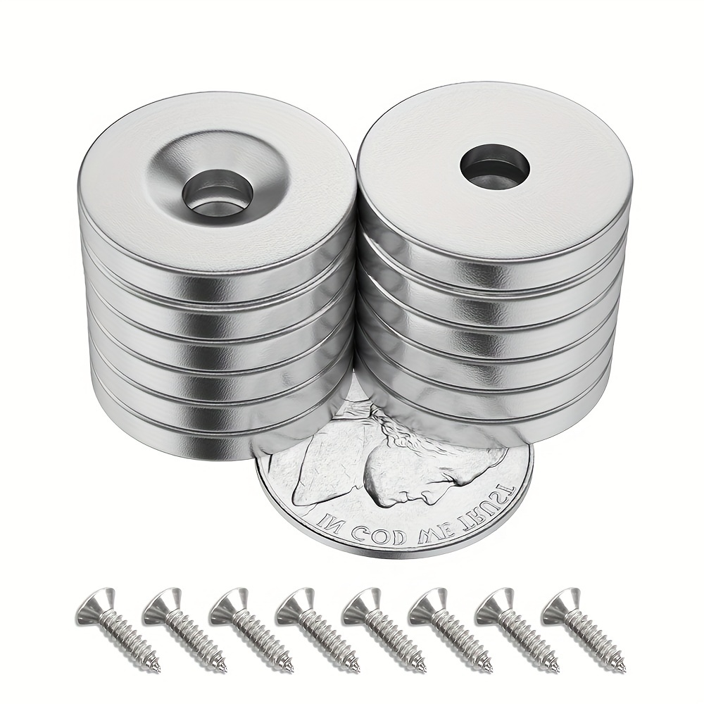 10/20/50/100pcs Neodymium Magnets 6mm x 3mm Round Rare Earth Ring Disk  Strong Craft Magnets N35