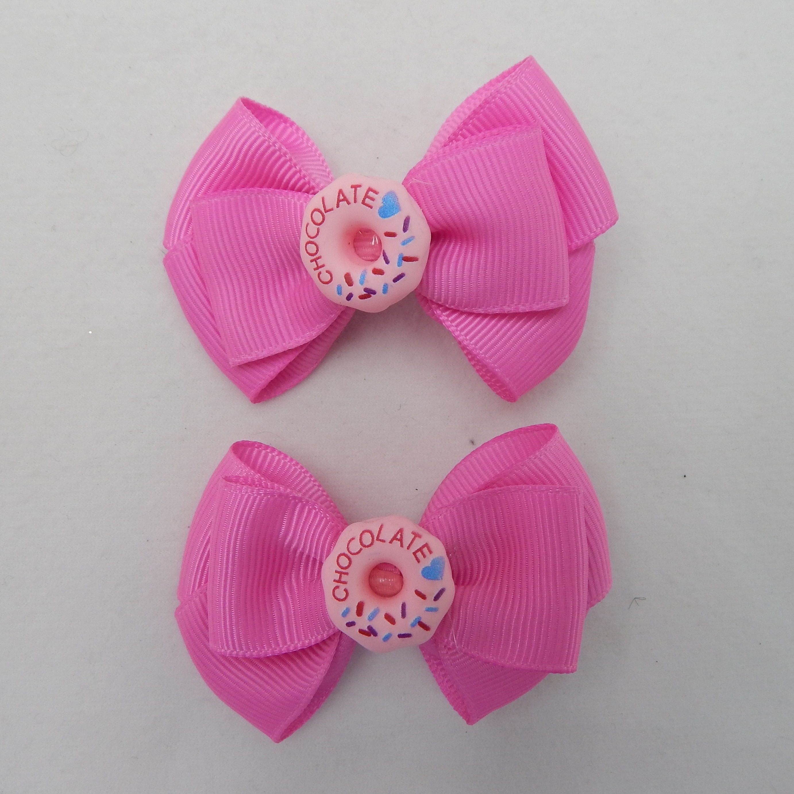 Hair Accessories  Pretty in Pink: Bow-Shaped Hair Clip Delights