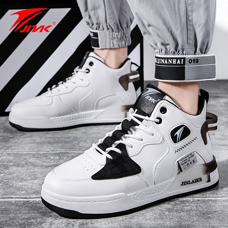 Jink Men's Skate Shoes, Alphabets Number Print Lightweight Casual Sneakers  For Outdoor, Elevator Shoes Men's Shoes - Temu