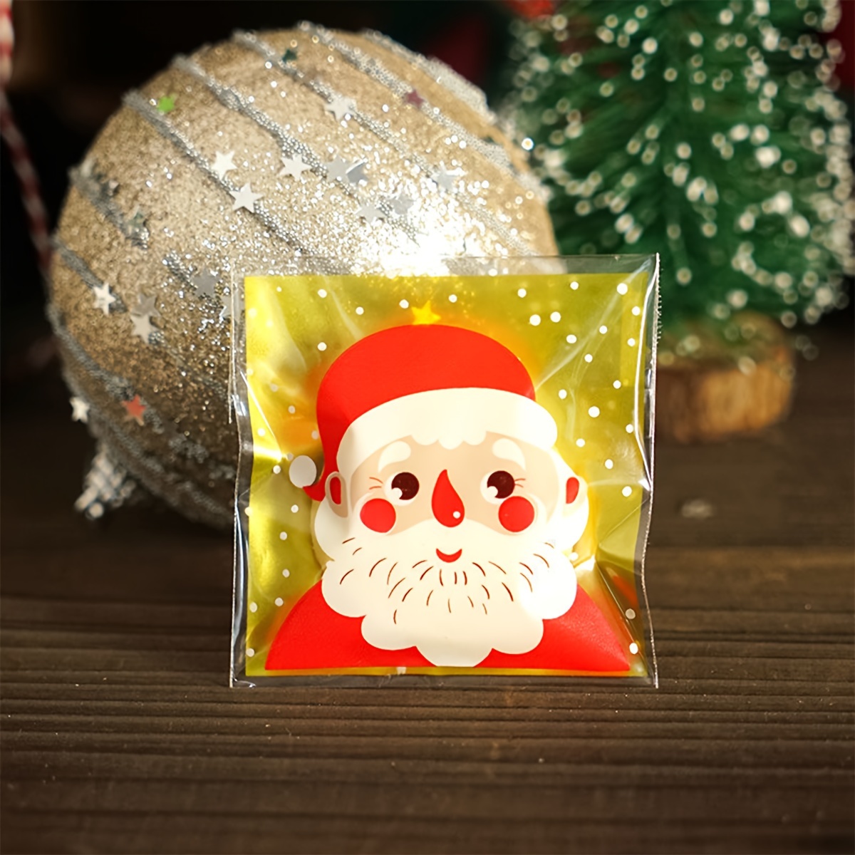 Christmas Decoration Packaging Bag Candy Ziplock Bag - Temu