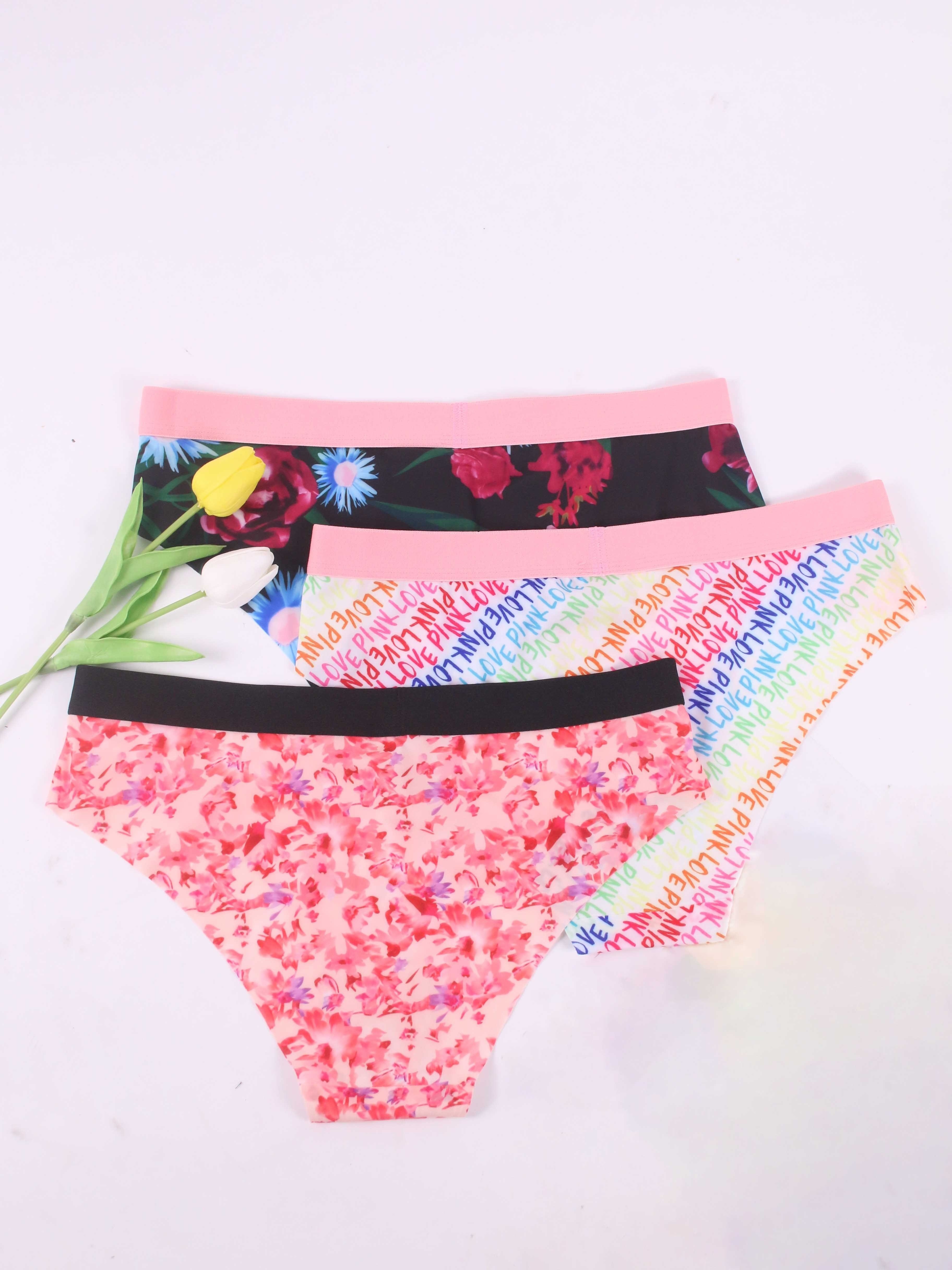 Pack of 3 Colored Brief Panties