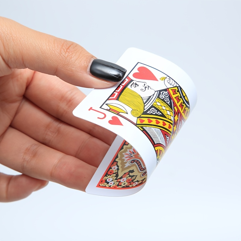 PVC Plastic Playing Cards for Poker Games