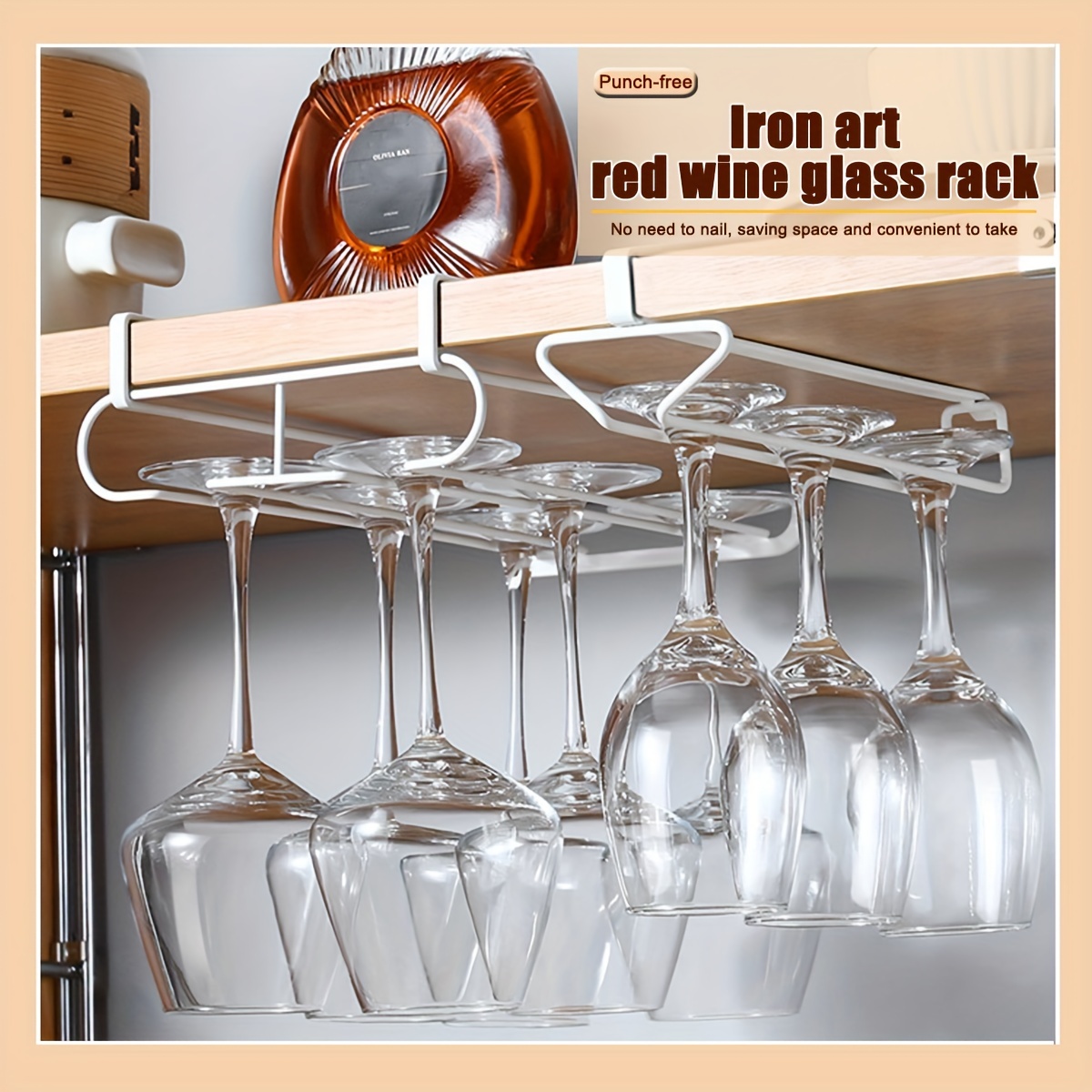 Countertop Wine Glass Holder, Iron Tabletop Stemware Storage Rack, Kitchen  Bar Storage Rack, Desktop Goblet Storage Rack, Metal Glasses Display Stand, Drying  Rack, For Home / Bar - Temu