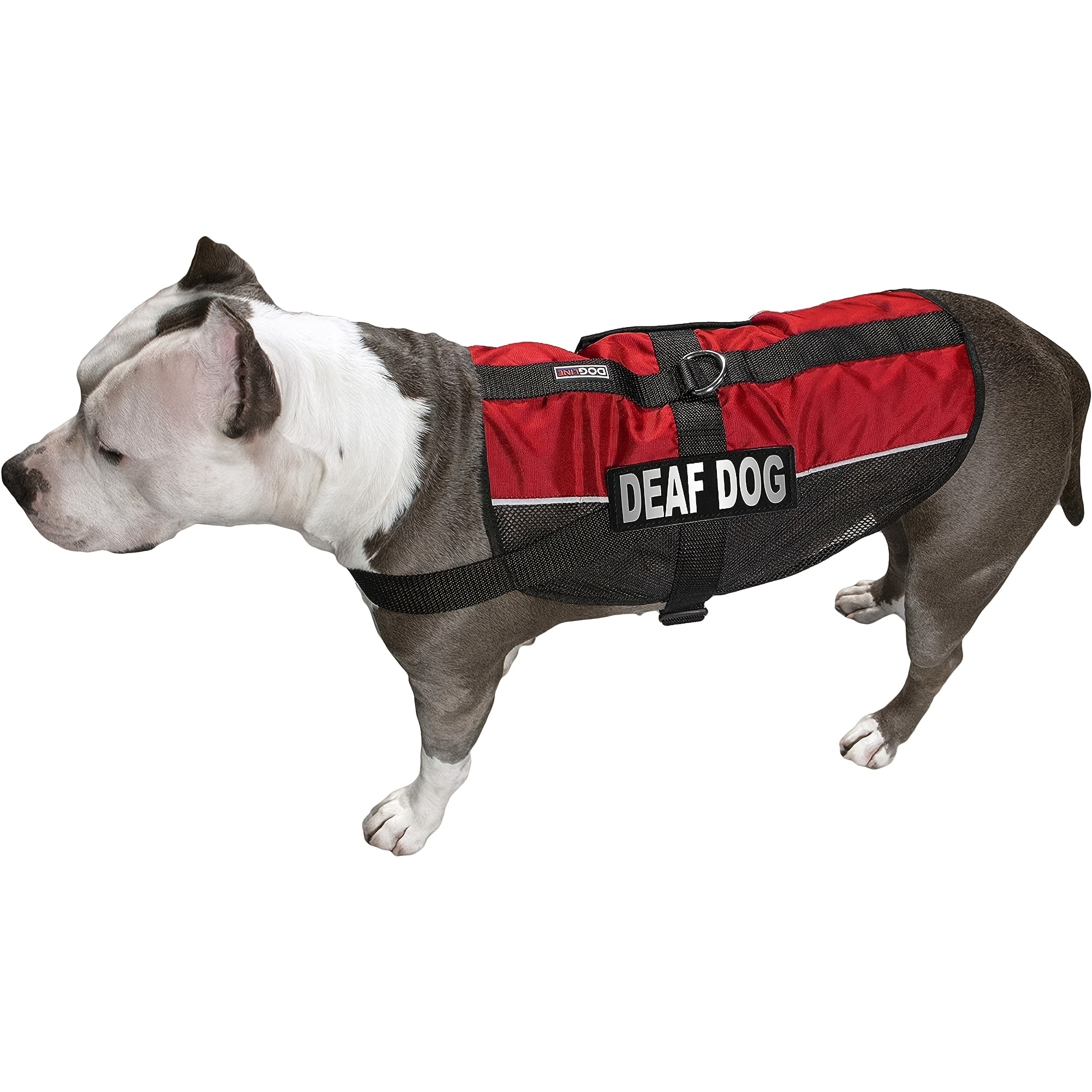 Deaf Dog Patch Attachable Patches With Hook Backing For Deaf - Temu